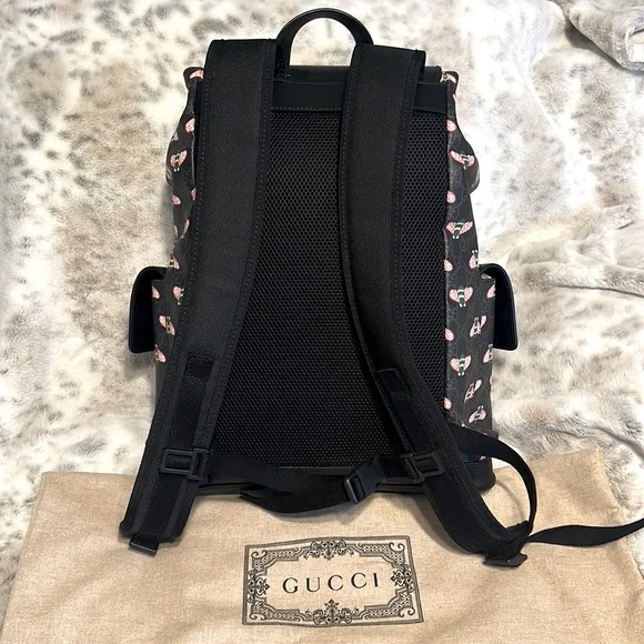 🎒GUCCI GG SUPREME BESTIARY BACKPACK!✨BRAND NEW✨LIMITED EDITION!! NWOT! UNISEX! - Picture 9 of 11